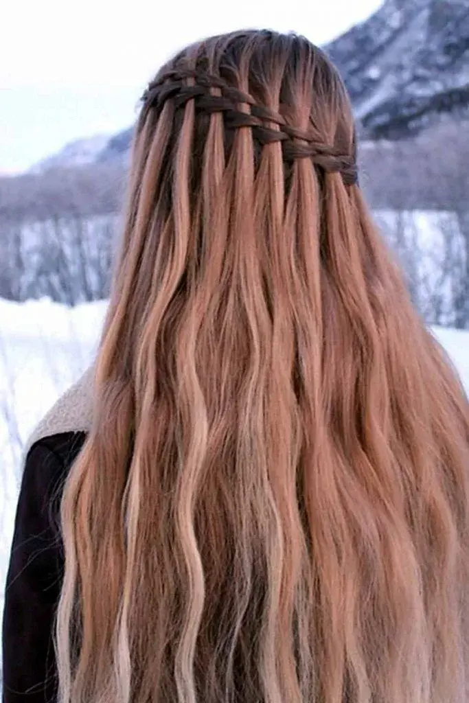 Waterfall Braid inspiration