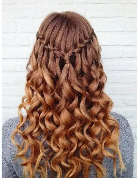 Waterfall Braid inspiration